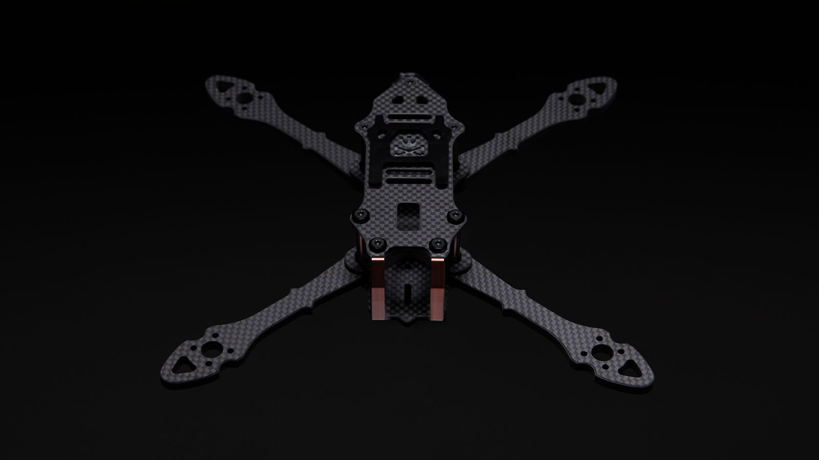 Pirat Shorty châssis drone FPV 5 pouces compact carbone