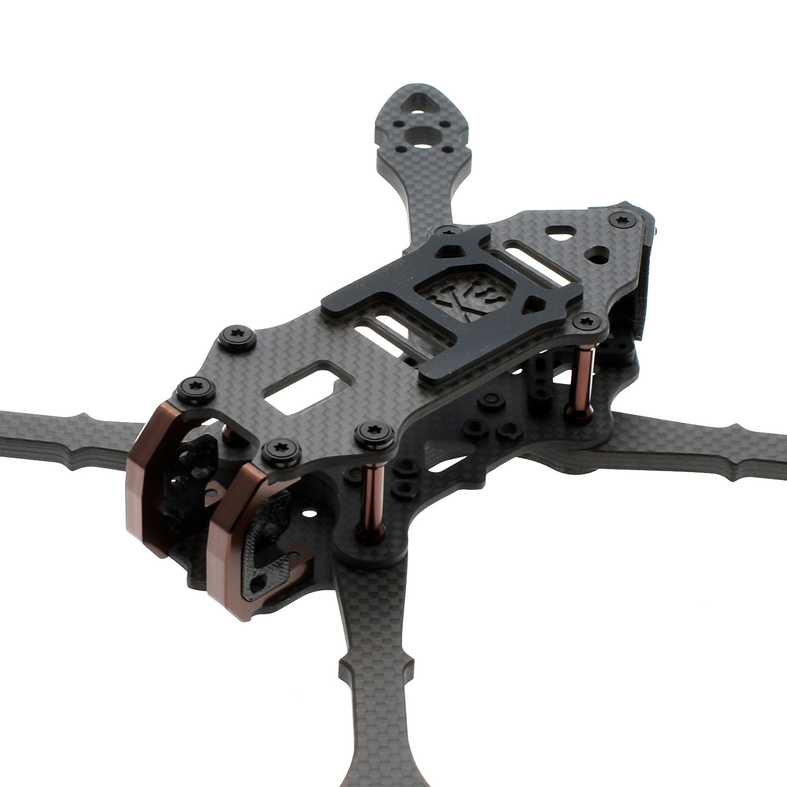 Piratframes Shorty 5-inch freestyle frame featuring toilet tank battery configuration